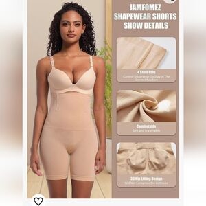 NWT Jafomez Shapewear Boyshorts XL XXL